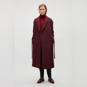 COS Long Belted Wool Coat